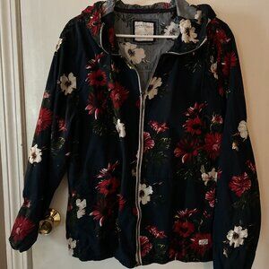 Denim and Flower Jacket XL